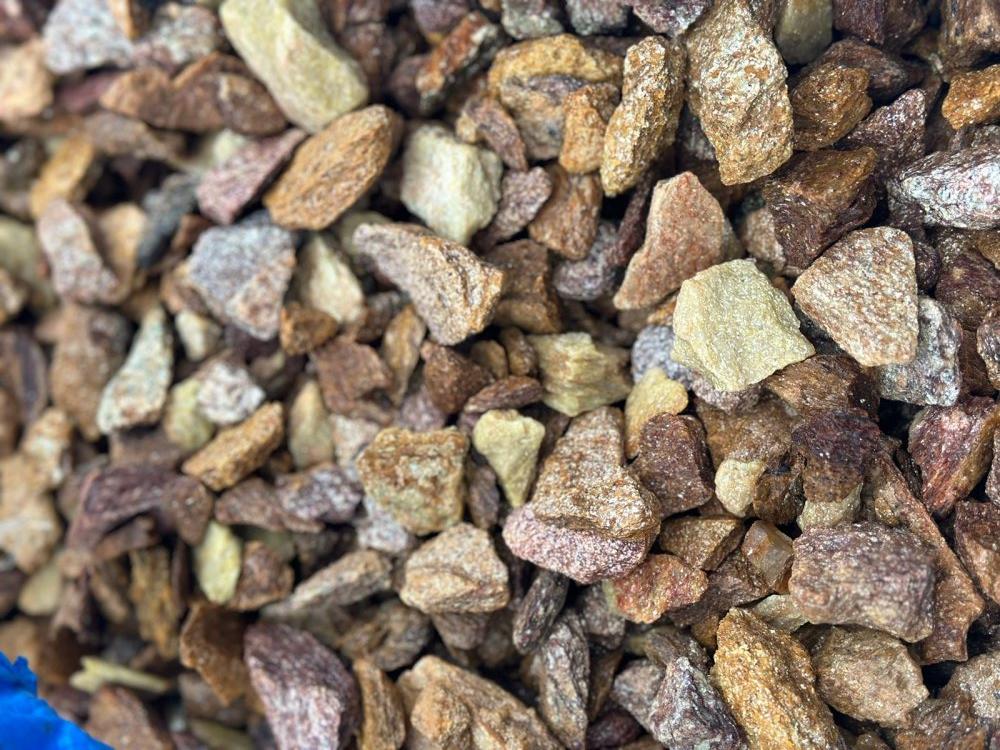 Златолит персиковый декоративная каменная крошка купить в Чернушке