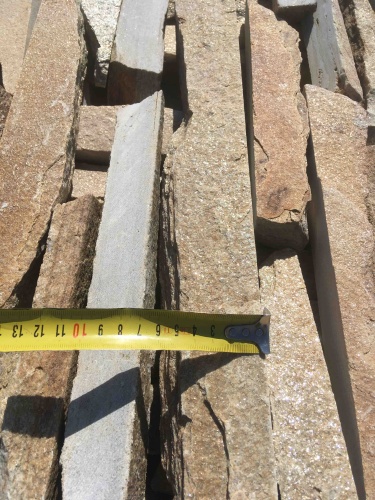 Горбушка златолит золотистый для облицовки купить в Чернушке