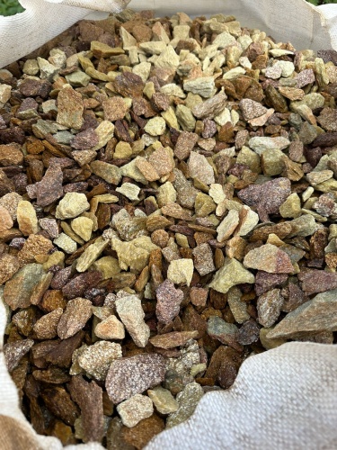 Златолит персиковый декоративная каменная крошка купить в Чернушке