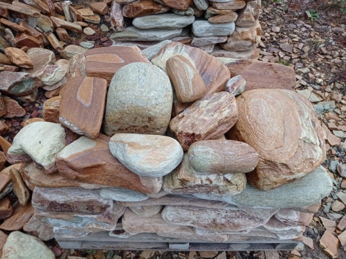 Златолит жёлтый, жёлто-зелёный глыбки и валуны для ланшафтного дизайна купить в Чернушке