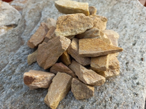 Златолит жёлтый декоративная каменная крошка купить в Чернушке