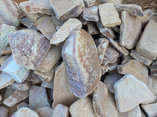 Златолит жёлтый, жёлто-зелёный глыбки и валуны для ланшафтного дизайна купить в Чернушке