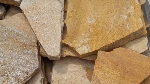 Плитняк златолит жёлтый для фасада 1,5-3 см купить в Чернушке