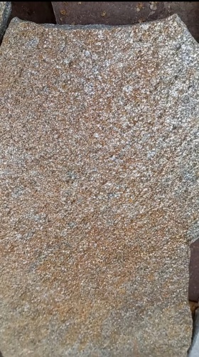 Плитняк златолит серебристый для цоколя, отмостки купить в Чернушке