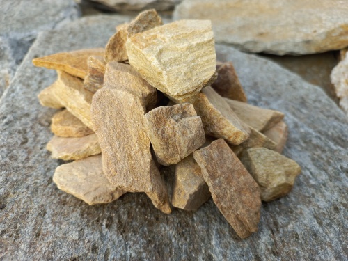 Златолит жёлтый декоративная каменная крошка купить в Чернушке