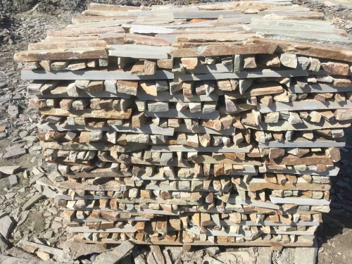 Горбушка златолит золотистый для облицовки купить в Чернушке