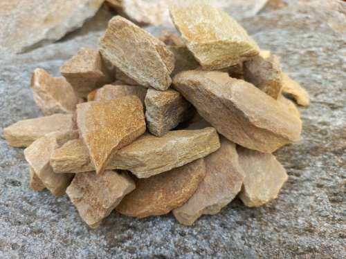 Златолит жёлтый декоративная каменная крошка купить в Чернушке