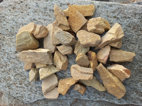 Златолит жёлтый декоративная каменная крошка купить в Чернушке